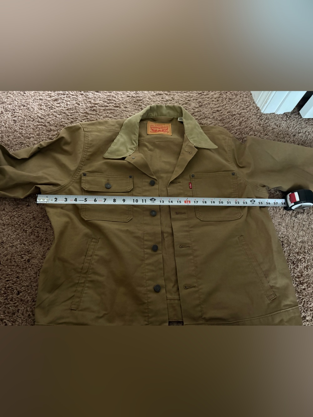 Levi's Men's Relaxed Fit Stock Demin Trucker Jack - Picture 6 of 7